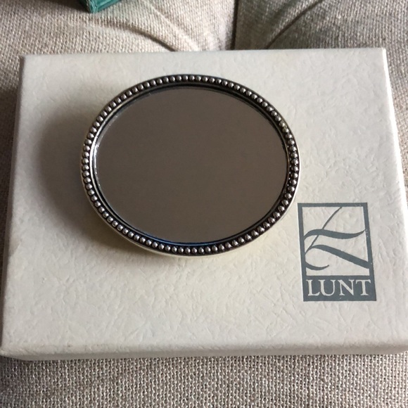 Lunt Silversmiths mirror mother of pearl purse mirror SOLD OUT! - Picture 2 of 7